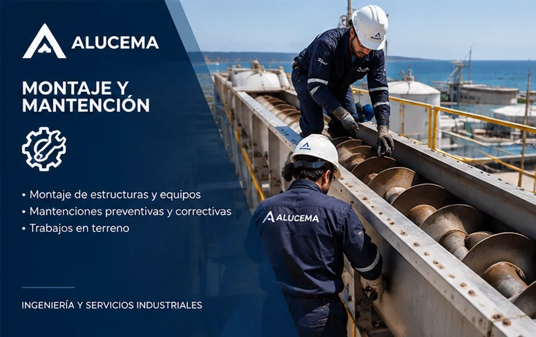 Montaje y mantención — Alucema