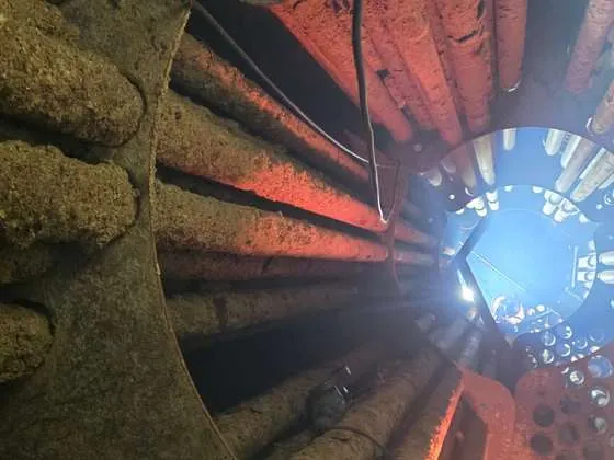 Reparación integral de haz tubular de secador rotatubos — Cercopesca Antofagasta