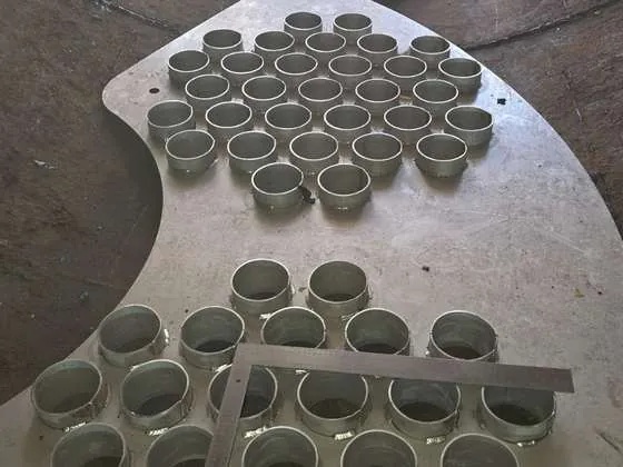 Reparación integral de haz tubular de secador rotatubos — Cercopesca Antofagasta